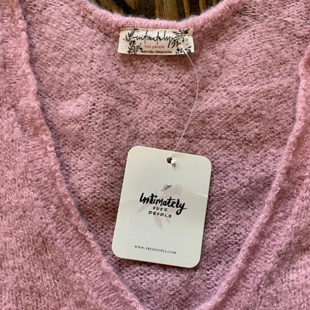 Intimately Free People Oversized V-Neck Sweater